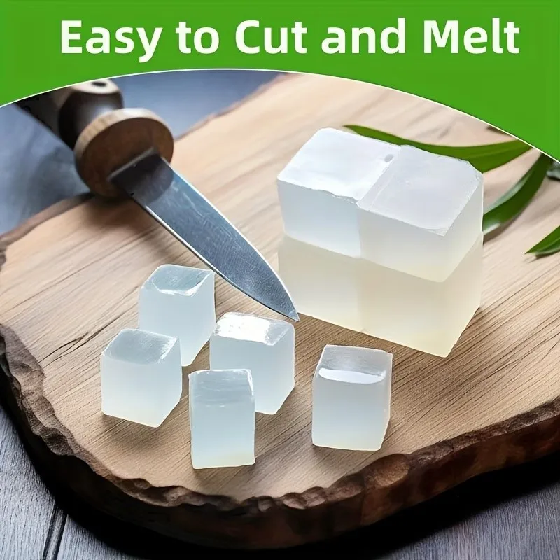 DIY Fashion Bag Clear or White Glycerin Soap Base - Organic Vegan Melt Pour Soap for Handmade Bath Foaming Butter view 3