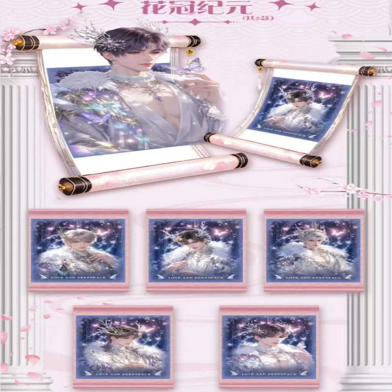 도매 러브 앤 딥스페이스 카드 스크롤 블라인드 박스 컬렉션 벌크 애니메이션 피규어 컬렉션 팬들을 위한 랜덤 선물