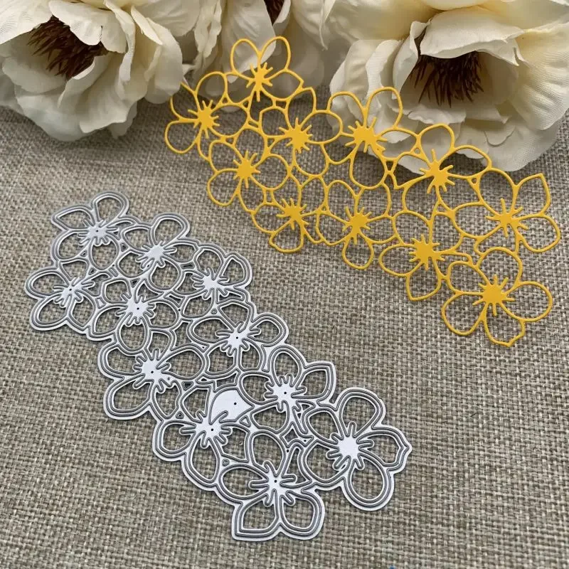

Металлические вырубные формы-трафареты для цветочных рамок, для скрапбукинга, декоративного рукоделия, шаблоны для вырезания