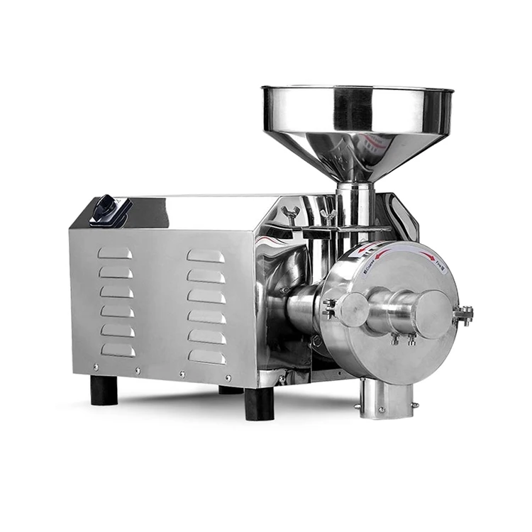 Moedor de sabor elétrico comercial moinho de grãos secos/moedor de farinha de milho