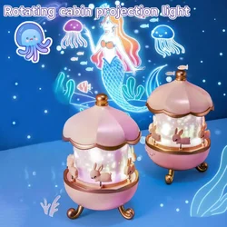 Luci notturne Camera da letto Proiettore cielo stellato Altoparlante Bluetooth Lampada da tavolo da coniglio Lampada da comodino Decorazione per bambini Regalo di compleanno per bambini