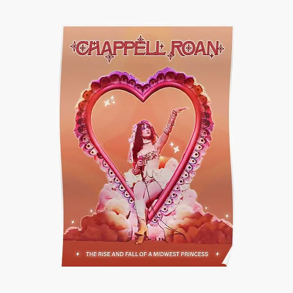 Concert Chappell Roan Midwest Princess  Poster Painting Funny Picture Decoration Vintage Mural Wall Art Modern Room No Frame