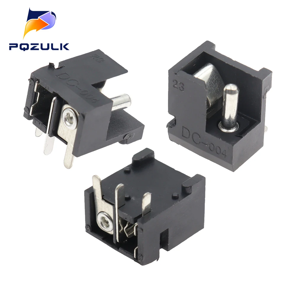 5 sztuk DC-004 5.5*2.1mm gniazdo zasilania łącznik zasilacz siła żeńska podłączenia gniazda 5,5x1,1mm 3pin DC004 — zdjęcie 4