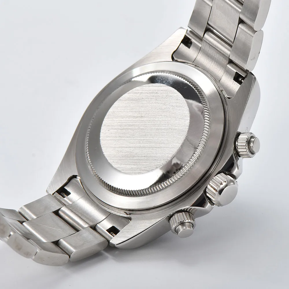 Роскошные часы vk63, кварцевые часы с хронографом, деловые часы, мужские спортивные часы VK63, сапфировое стекло, циферблат даты, керамический безель, часы vk63