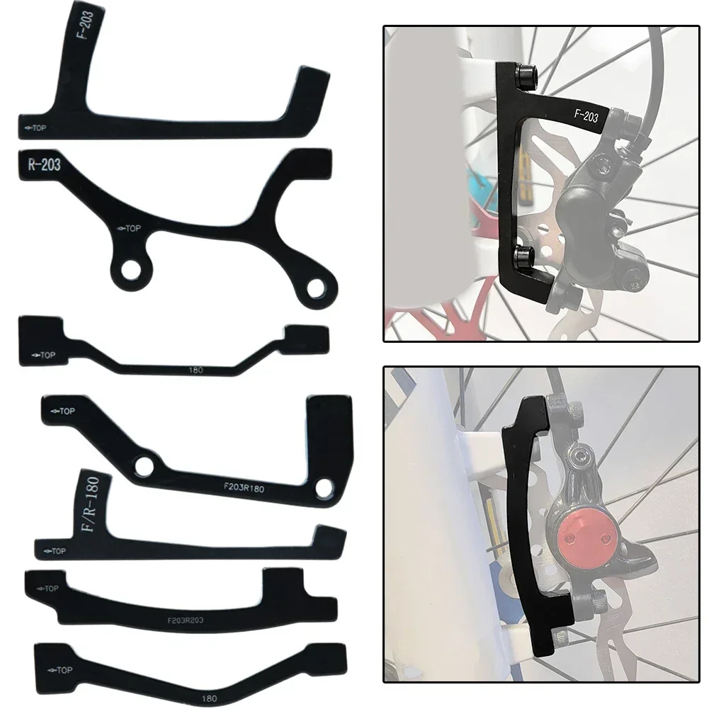 1pc Disc Brake Adapter Aluminum Alloy Disc Brake Caliper Adapter For Mountain Bike PM/IS 180 203mm Discs Bicycle Accessories