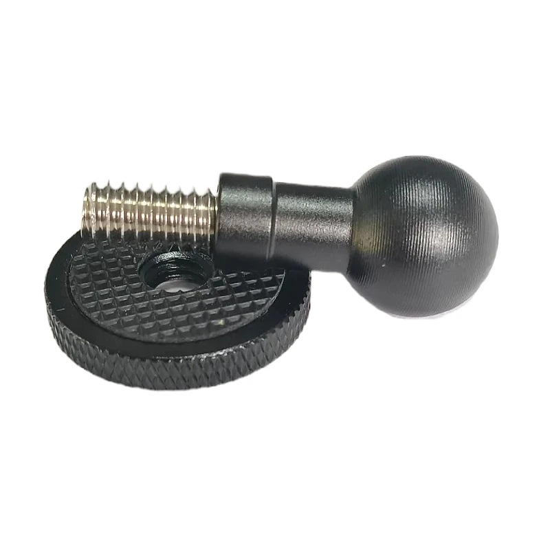 Алюминиевый сплав, 17 мм, винты из нержавеющей стали с шаровой головкой, основание 25 мм, держатель для мобильного телефона для мотоцикла, основание кронштейна шатуна