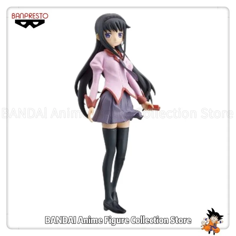 

In Stock Original BANPRESTO SQ PUELLA MAGI MADOKA MAGICA Akemi Homura Hitagi Ver Model Gifts Collection Toys