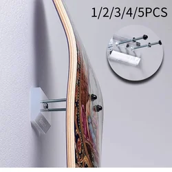 Skateboard Wall Hanger Wall Mount Skateboard Display Rack Clear Skateboard Storage Holder Rack Acrylic for Skateboard Lovers