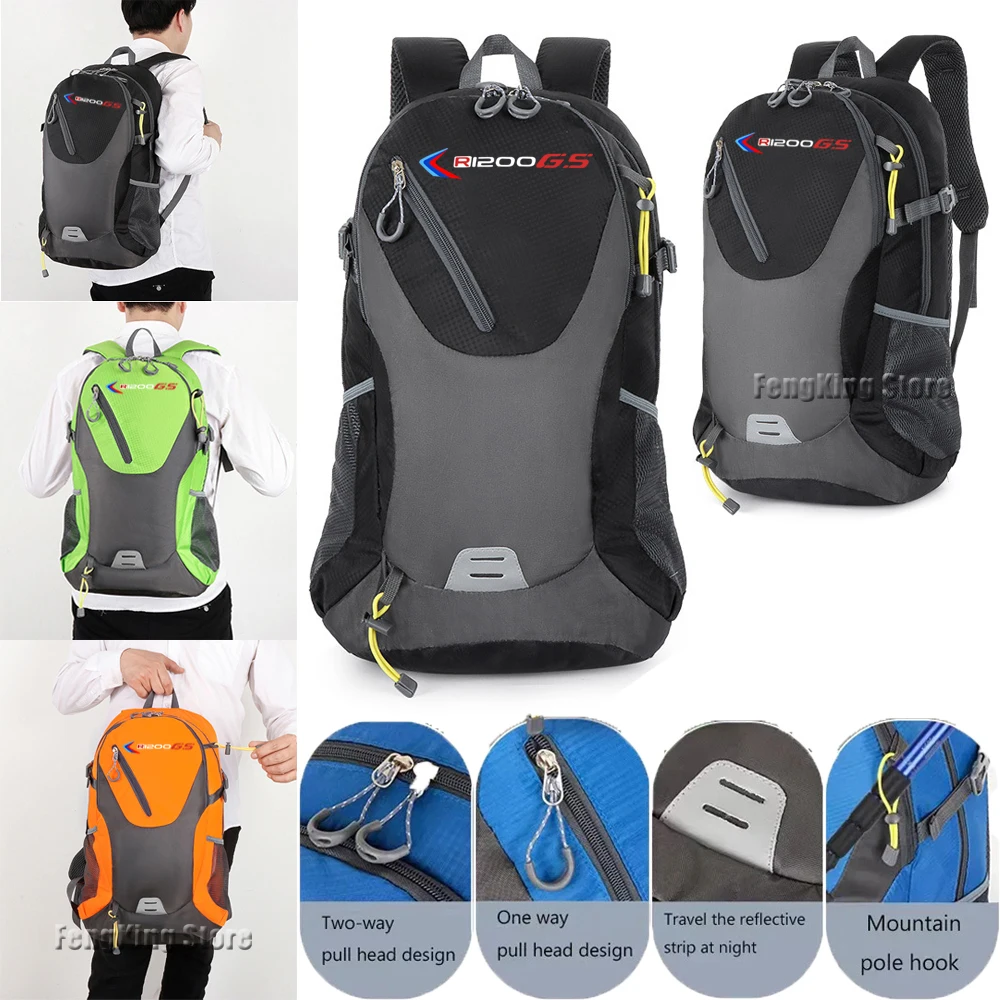 Mochila de Viagem de Grande Capacidade para Homens e Mulheres, Mochila de Montanhismo, Esportes ao Ar Livre, BMW R1200GS, R 1200 GS