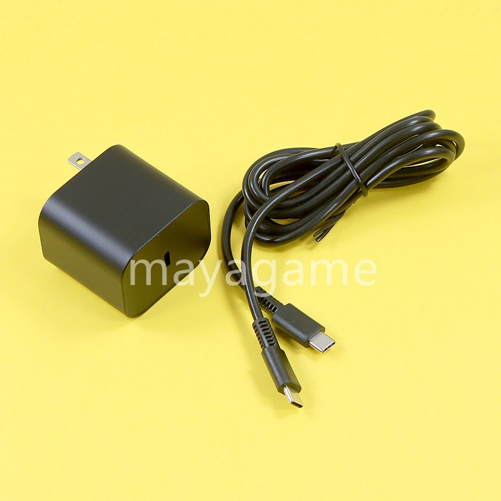 1pc EU/US/UK Stecker AC Adapter Schnelle Ladegerät Für NS Schalter 2 Spielkonsole 60W lade Typ-C USB Netzteil Wand Ladegerät