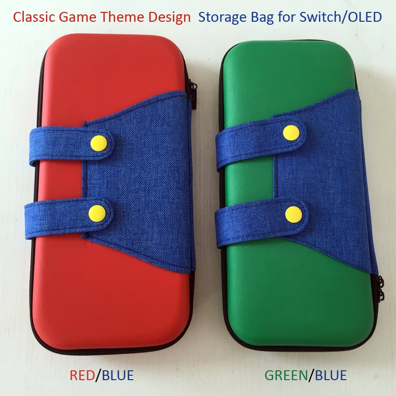 Cute Nintend Switch  OLED Storage Bag Mari Protective Carrying Case for Nintendo Switch NS Game Accessories Gamer Gifts