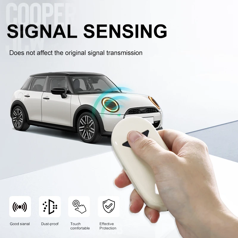 Car Remote Key Cover Protection Cover Shell For Mini Cooper S JCW J01 J05 U25 F65 F66 F67 Countryman Auto Key Cover Accessories view 5