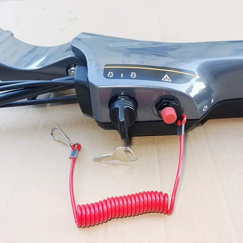 

Yamahaa 4Stroke 60HP Outboard Boat Engine Motor Tiller Handle Spare Parts 69W-W0084-01-4D Handle Steering Assy