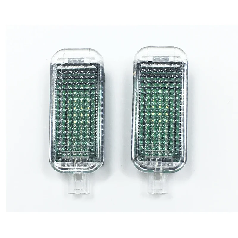 2Pcs OEM LED  Footwell Lights For Golf Jetta MK5 MK6 Passat B6  Seat Leon Octavia  A5 A6 A7 A8  3AD 947 409 3AD947409