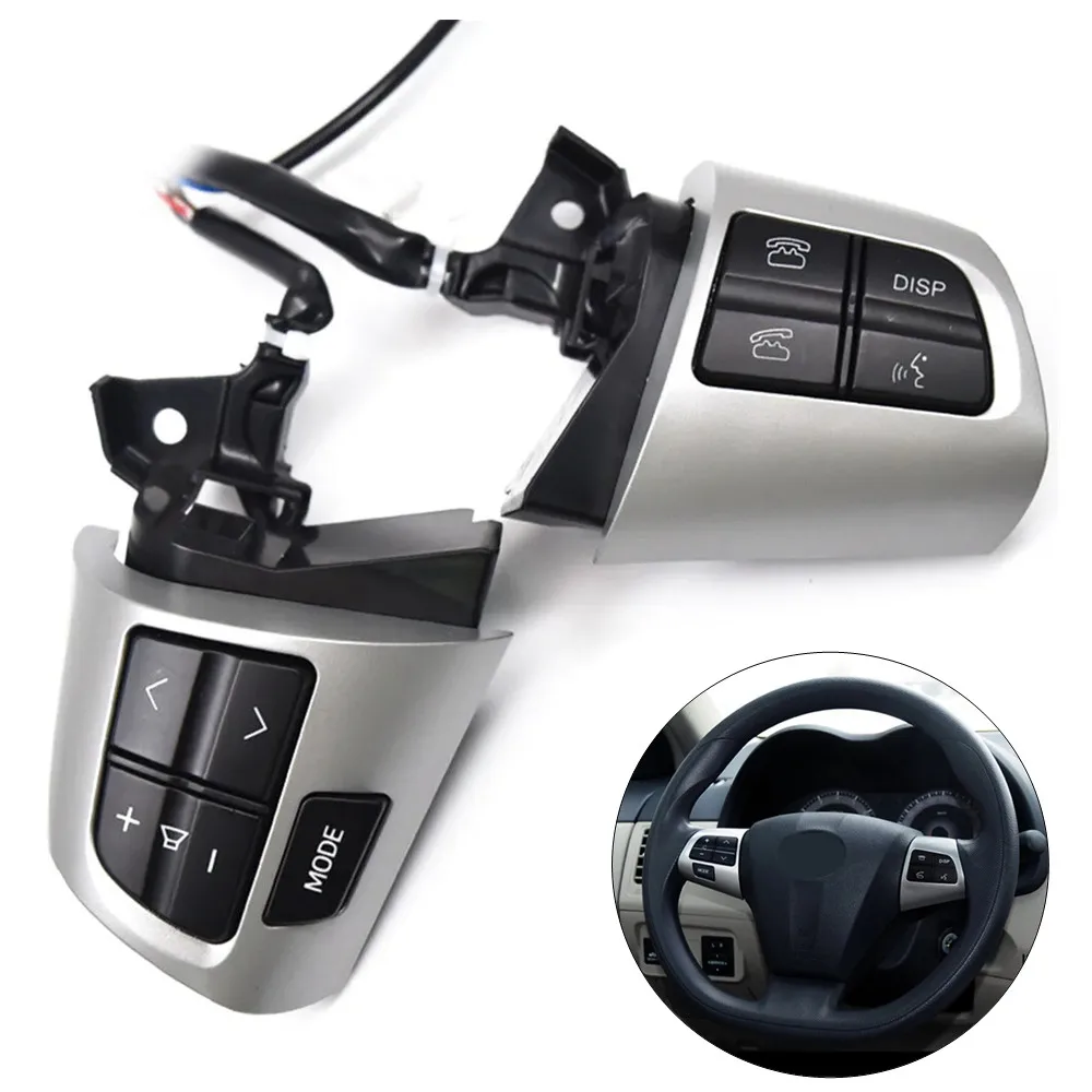 

Для Toyota Corolla 2010-2013 автомобильный руль, панель управления, кнопки, молдинг, накладка, автомобильные аксессуары, ABS хром 84250-02230