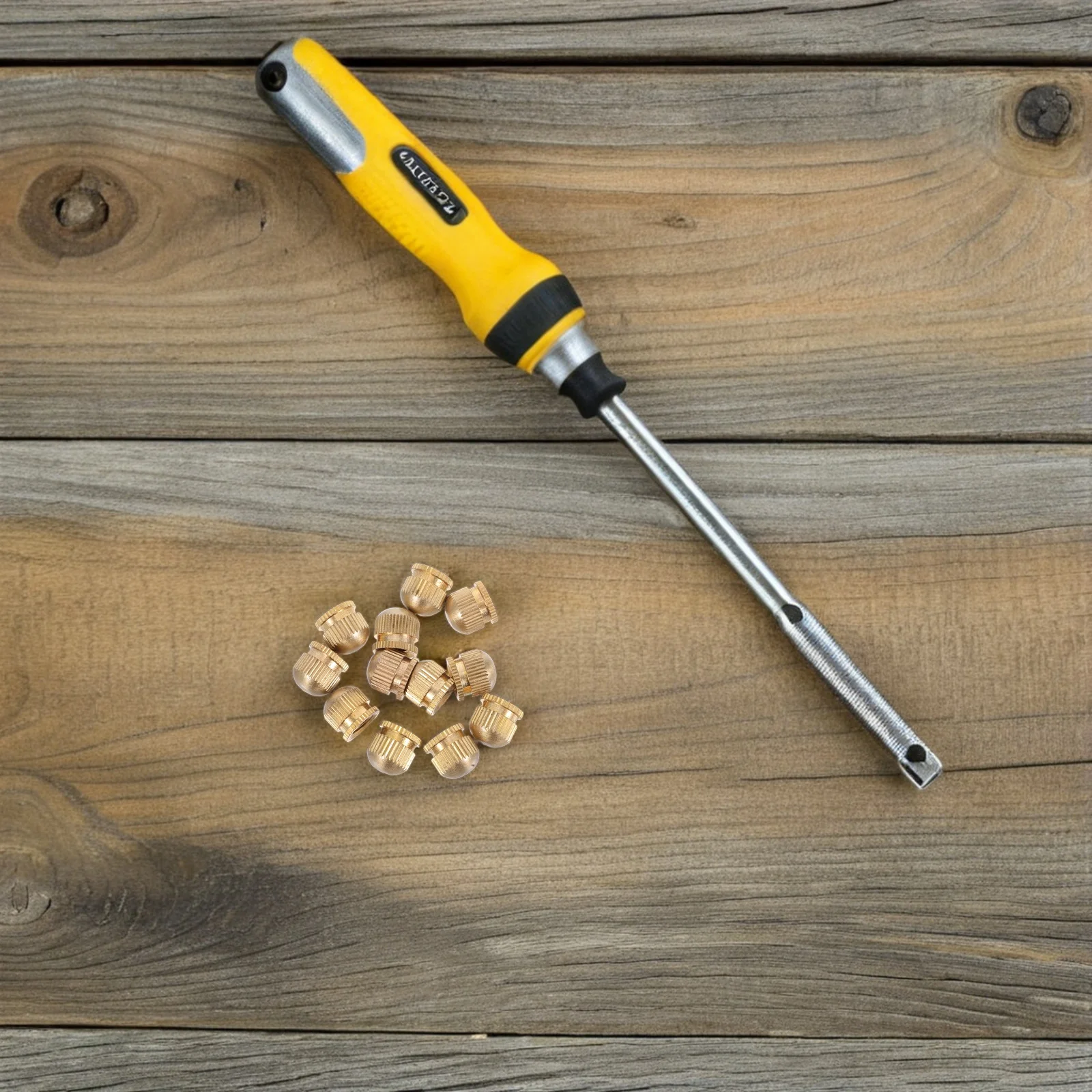 

12Pcs Brass Lamp Finial Caps Decorative Screw Nuts for Ceiling Pendant Lamps Light Fixture Parts Home Lighting Accessories