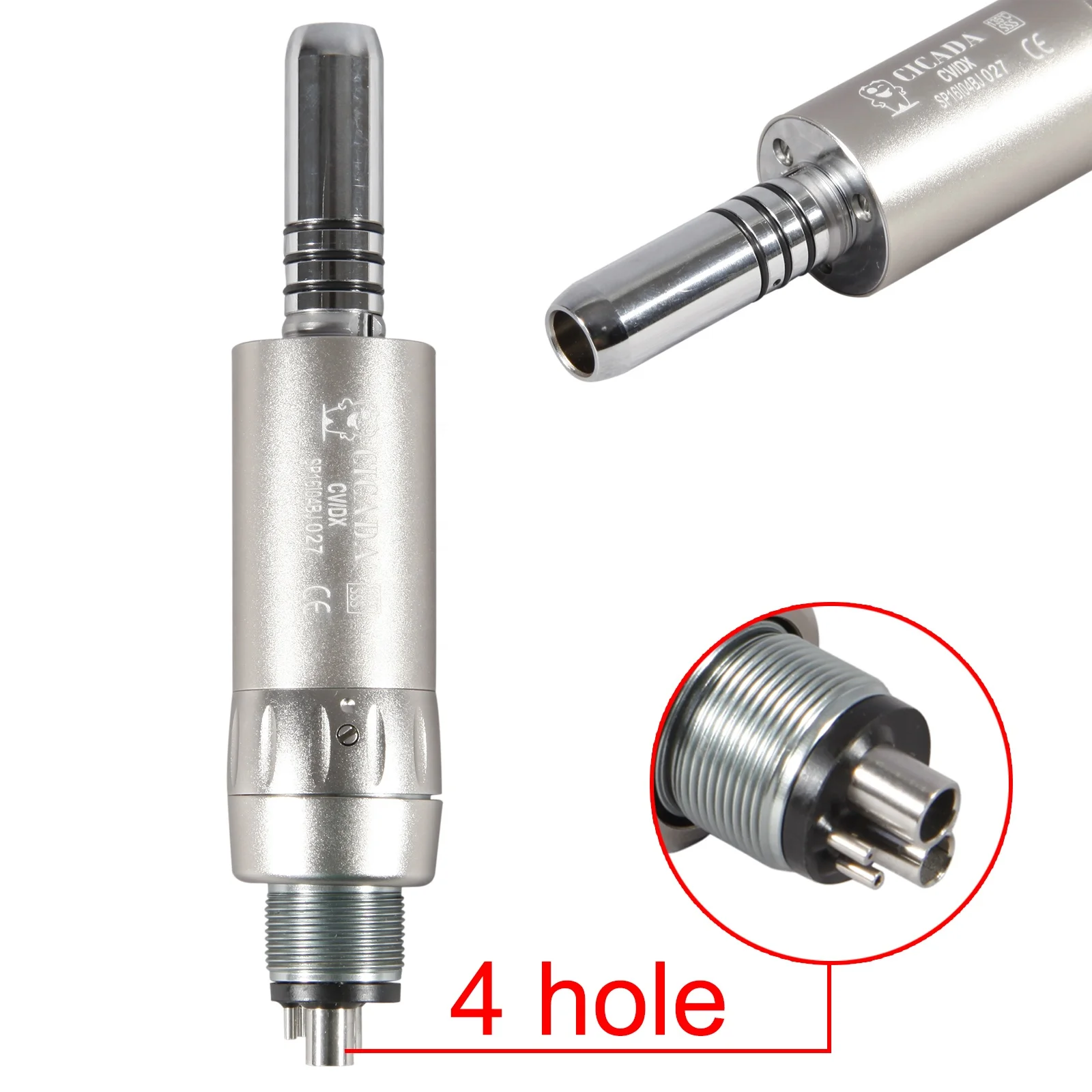 Hot Sale! den tal Inner Water Spray 4 Hole E-type Slow Low Speed Handpiece Air Motor