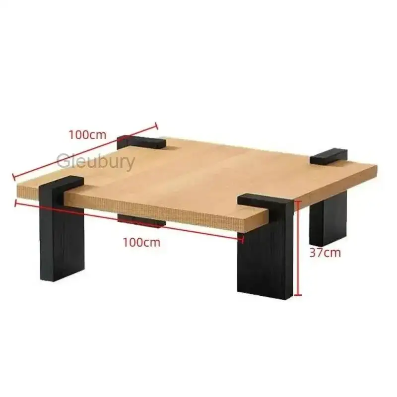 

Низкий журнальный столик для гостиной, угловой кофейный столик, мебель для дома, декор для лаунж-зоны, центральный столик для салона, кофейный столик Котатсу