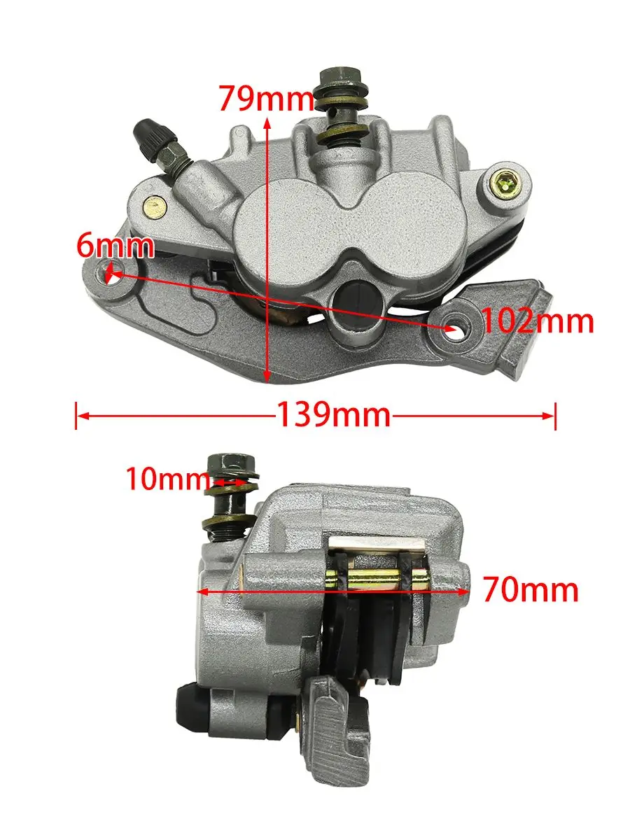 

Motorcycle Rear Brake Calipers Disc Pump Adapter For Honda CRF125R R250R CRF250R CRF450R CRF150F CRF230F CRF250X/450X