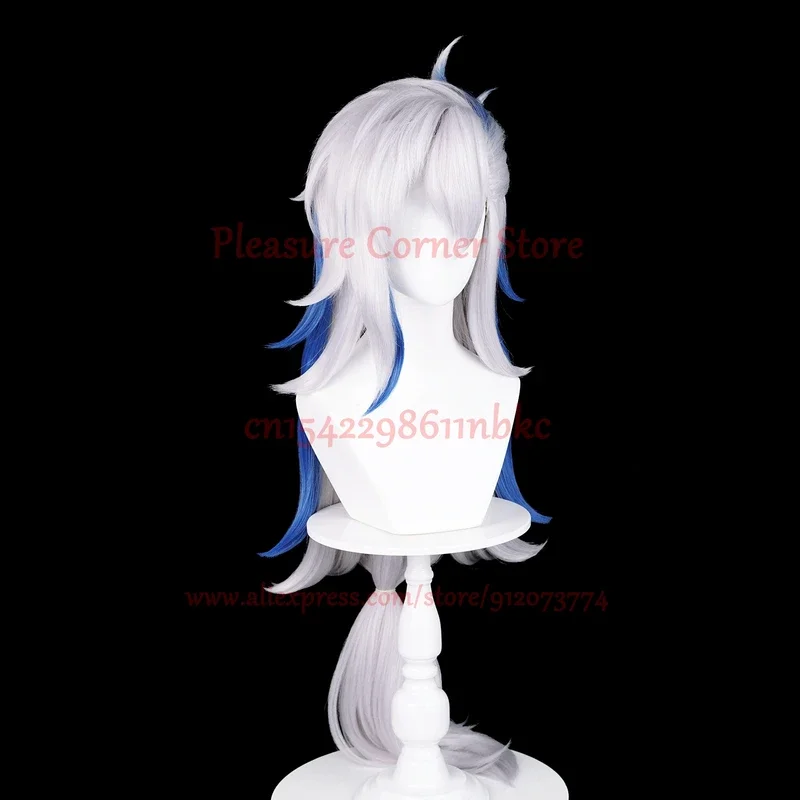 Neuvillette Cosplay Wig SSS Grade Quality Heat Resistant Wigs Game Genshin impact Neuvillette Wig Cosplay Prop