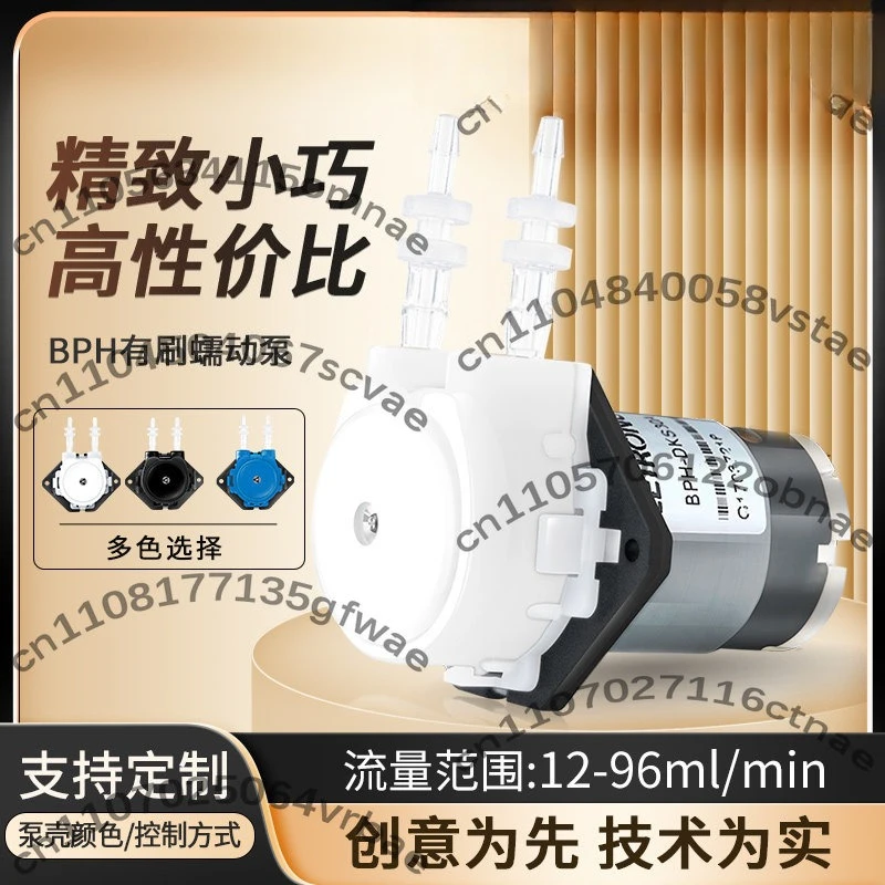 Brushed DC Small Small Small Flow Micro Industrial Pumping Low Noise Self-priming Peristaltic Pump