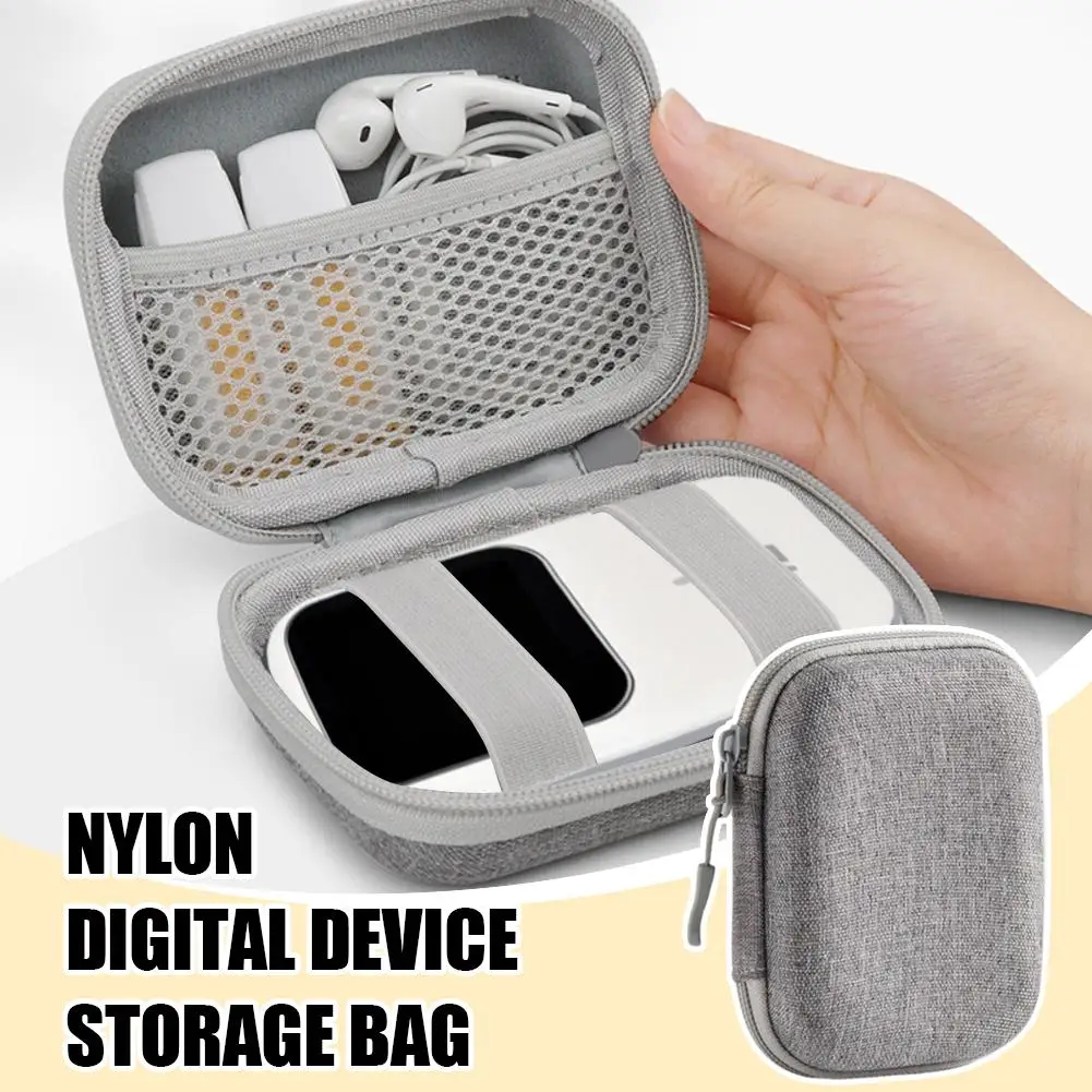 

Suitable For Ryoko Pro Portable Wifi Storage Bag Travel Portable Digital Accessories Nylon Wear-resistant Stora I8u6