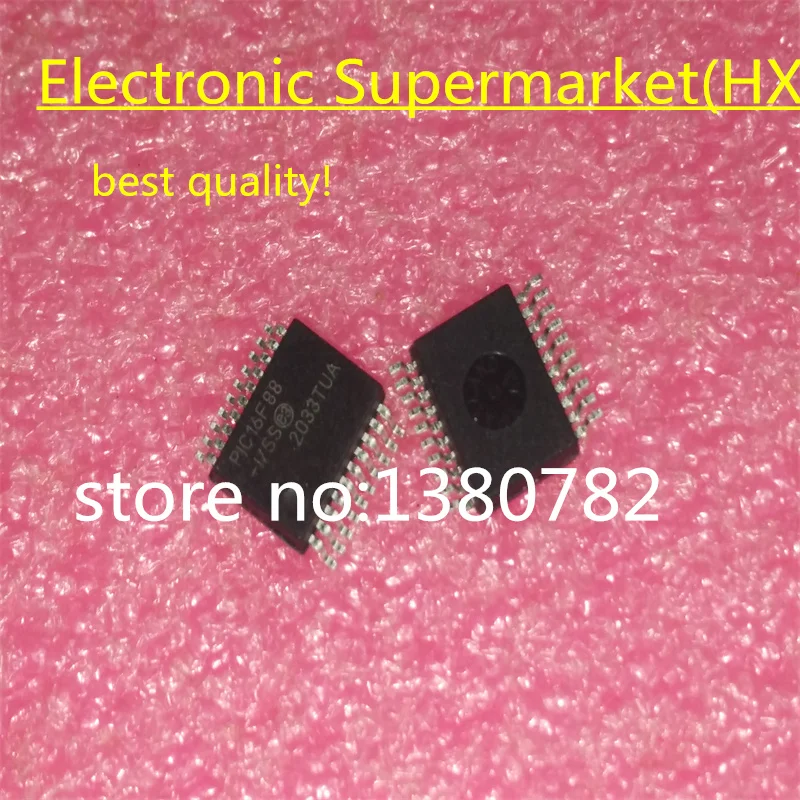 Free shipping 10pcs-50pcs PIC16F88 PIC16F88-I/SS MCU 8BIT 7KB FLASH SSOP-20 IC In stock!