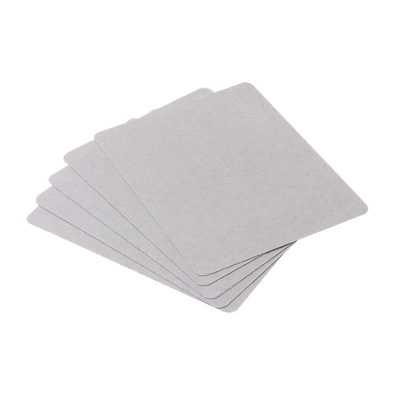 5 個マイカプレートシート電子レンジ交換部品 120 × 150 ミリメートルユニバーサル美的ドロップシッピング