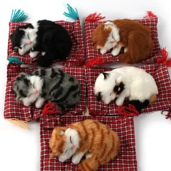 Simulation Cat Plush Animals Doll Toys  Birthday Gifts Handmade Gifts