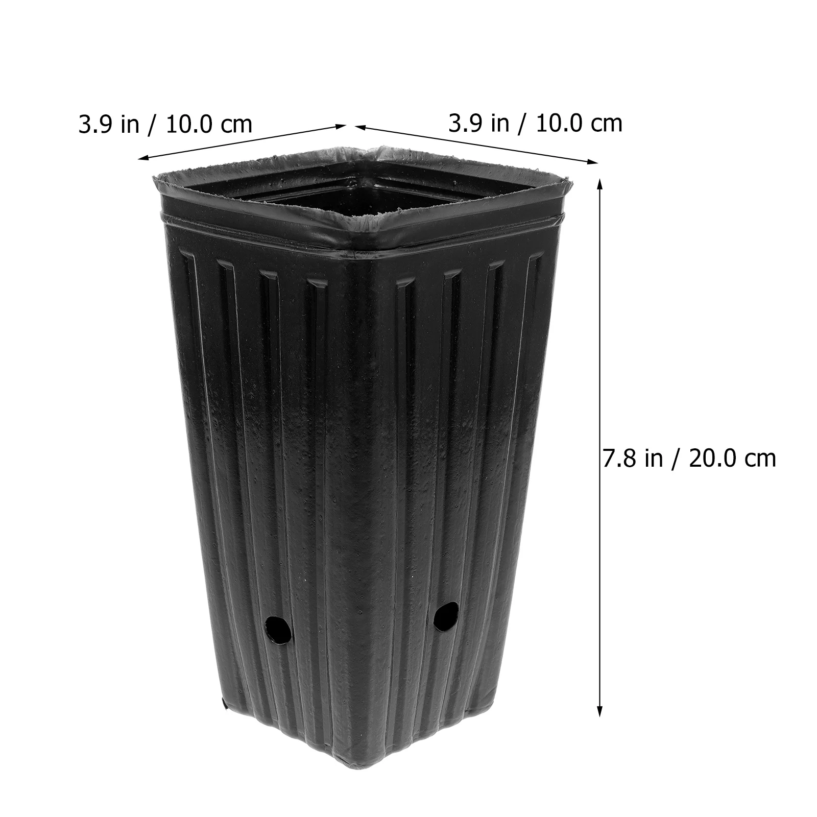 30Pcs Tall Seedling Pot Plant Pots Planting Container With Holes Nursery Cup Portable Flower Plant Container Pots Planting Cups