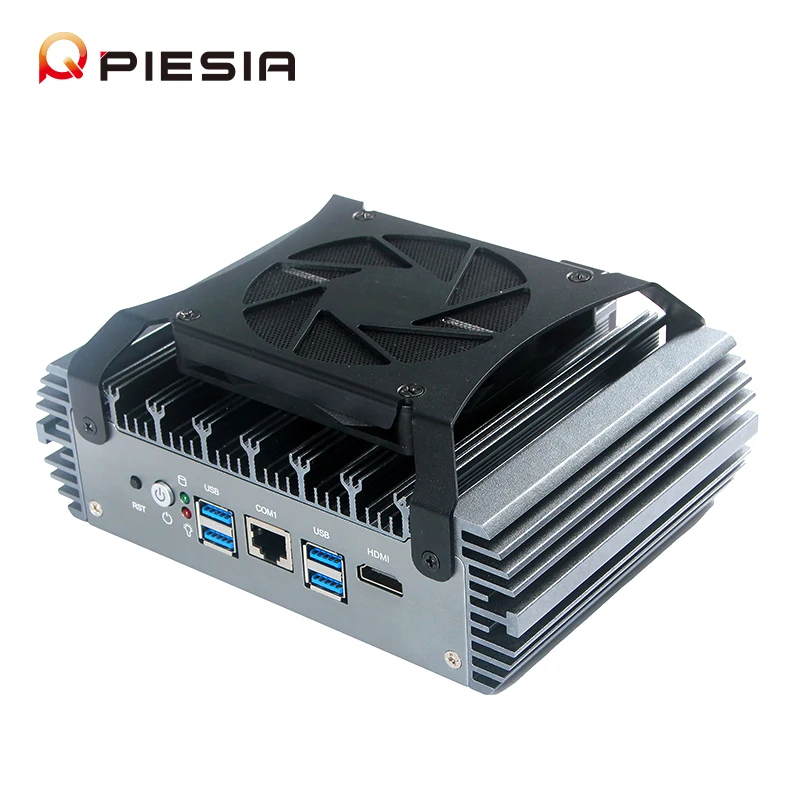 Piesia IOT Gateway Network Security PC 6 Lan 12th Gen N150 N100 N300 N305 1*DDR5 16GB Ram X86 Router PfSense Firewall Mini PC