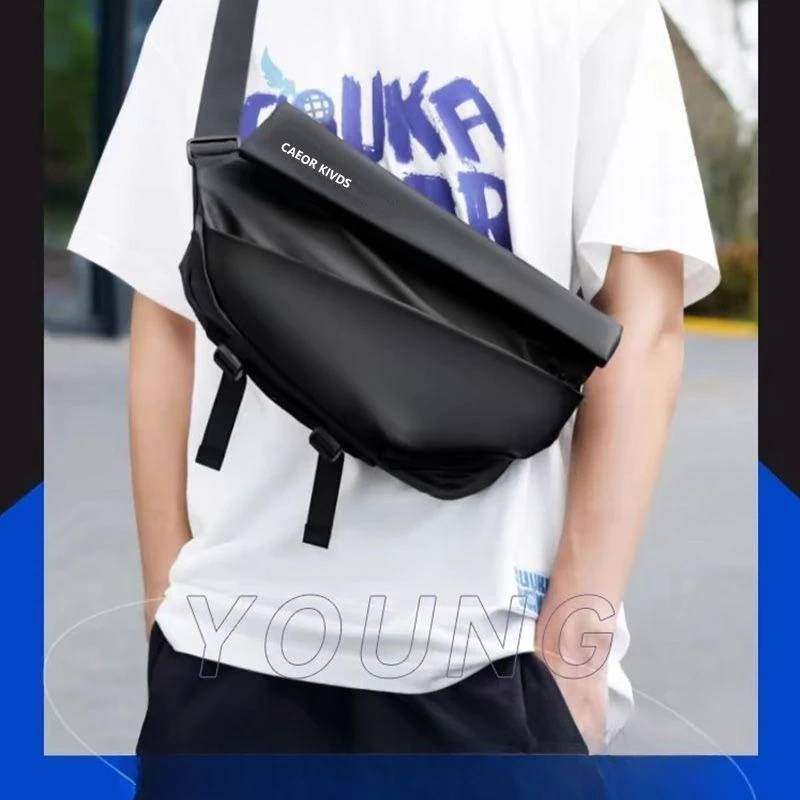 حقيبة كتف للرجال، حقيبة كتف، حقائب كروس، حقيبة نهارية كاجوال للرجال والنساء، حقيبة ظهر بحمالة، حقيبة صدر للسفر والمشي لمسافات طويلة #5