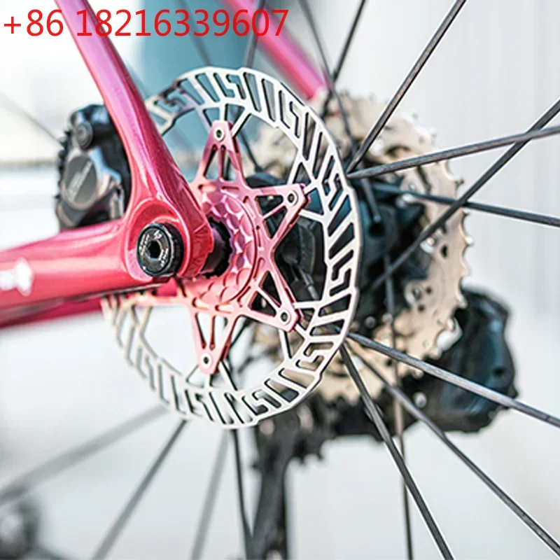 

Велосипедные дисковые тормоза TAO Bike Ultralight Medium Lock, легкие диски для гравийных велосипедов, 160 мм/140 мм, 83 г, без защитных колпачков