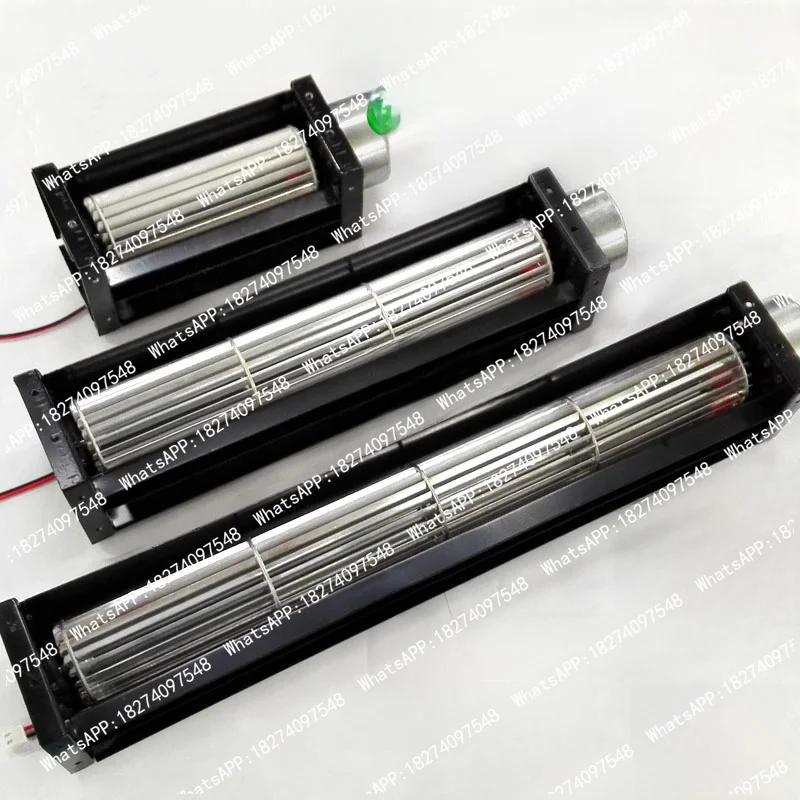 DC 24V12V 30 Cross-flow Fan Brushless Motor Ball Bearing Large Air Volume Quiet Fan Horizontal Exhaust Screen Roller Fan