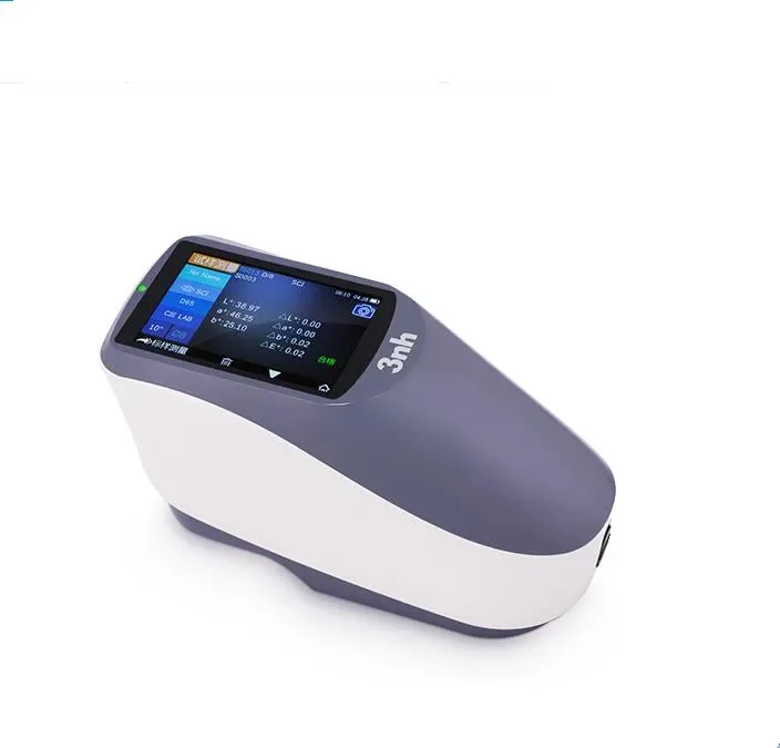 YS3060 Grating Spectrophotometer Portable Spectrophotometer Color Difference Detector Colorimeter with UV SCI/SCE BLE