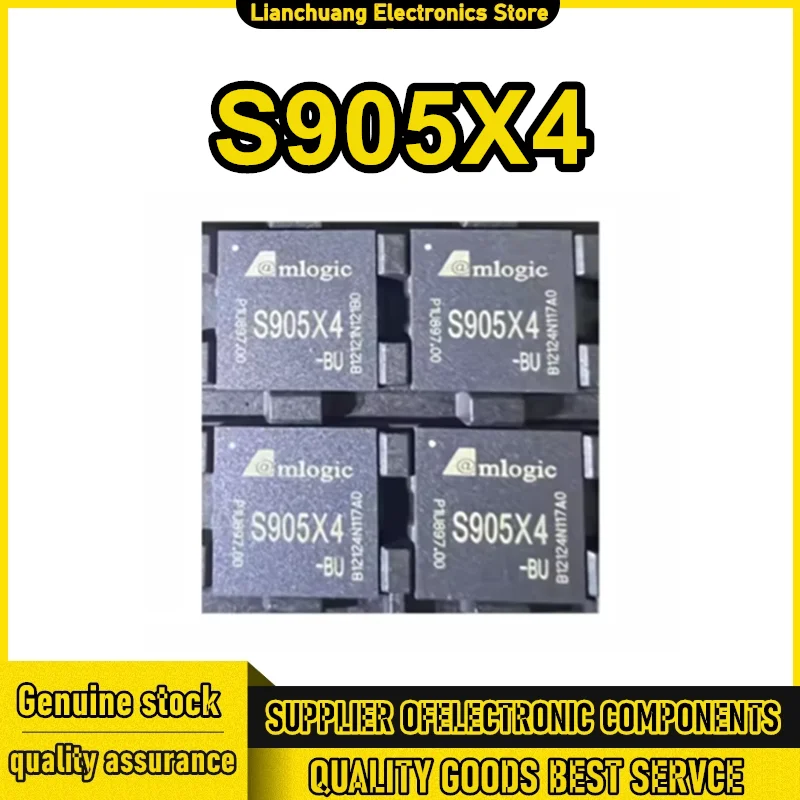 1PCS New Original IN STOCK S905X4 BGA Chips LCD tablet video decoding SOC motherboard processor chip ic