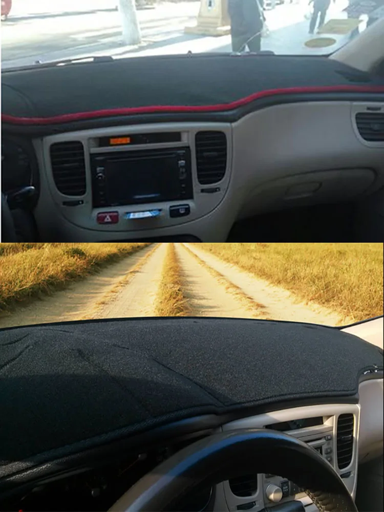 

Для Kia Rio Rio5 II SX JB Pride 2005-2011 Dashmat крышка приборной панели изоляционная солнцезащитная защитная накладка украшения