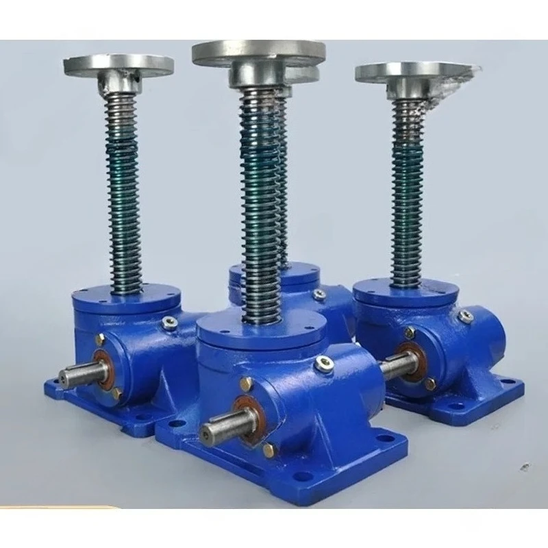 Precision Ball Screw Lift, Worm Gear Electric Screw Jack, Anti-Rotation Rotary Screw, Hand Crank Gearbox, High-Quality