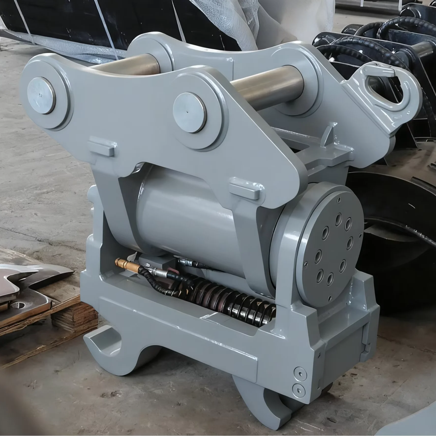 

Excavator Power Tilt Hydraulic Tilting Quick Coupler Tilt Rotating Quick Hitch Mini Excavator