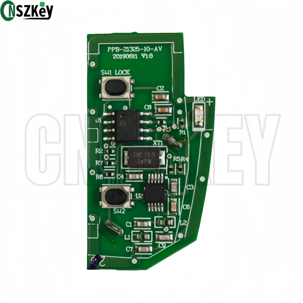 CNSZKEY الأصلي للطي مفتاح تحكم عن بعد ل JMC Yusheng S350 Jiangling Yuhu 3 5 7 مفتاح السيارة 433MHz ASK 2 أزرار بدون رقاقة