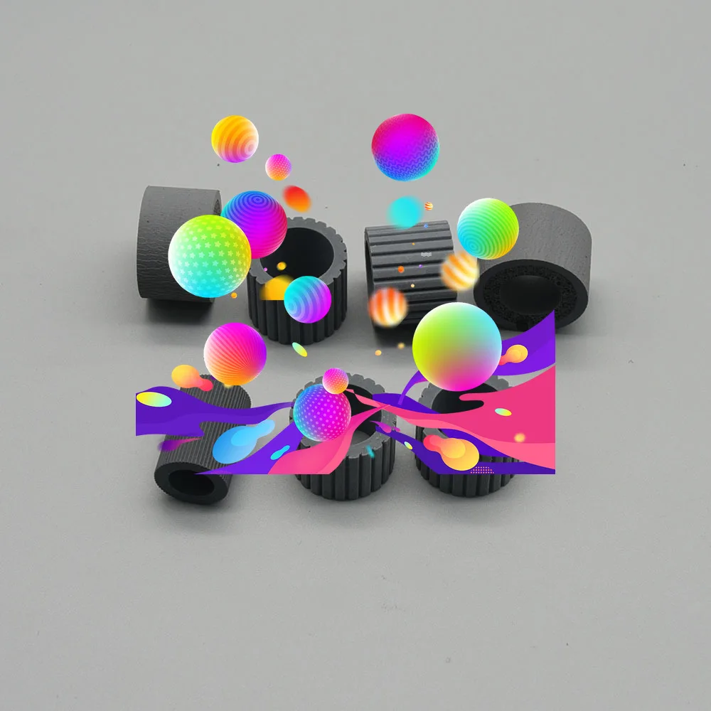 

5X L2755-60001 L2756A Roller Replacement Kit Tire Rubber for HP ScanJet Enterprise Flow 5000 s4 / 7000 s3 / 3000 s3