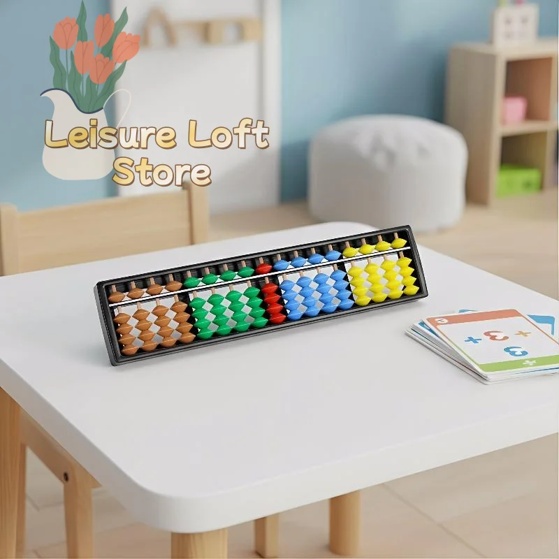 Abacus Soroban à 17 chiffres, outil de calcul mathématique, calculatrice classique chinoise pour l'apprentissage et les examens des étudiants