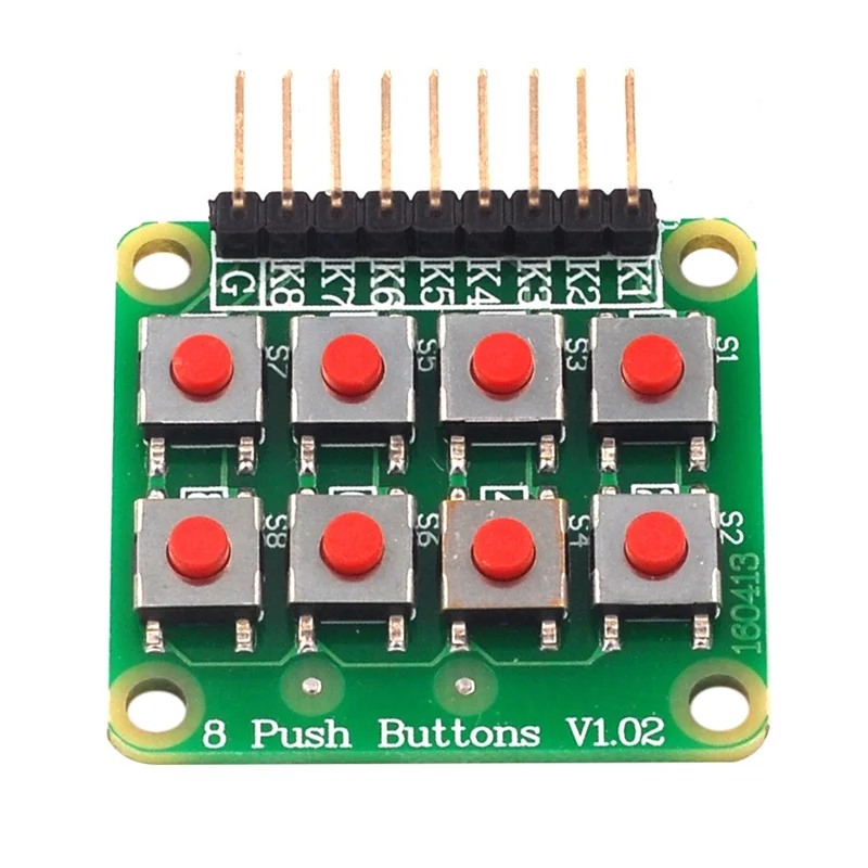 2X4 Keypad 4X2 Keypad 8 Push Buttons V1.00 Key Board Matrix Keyboard Button For AVR PIC 2X4 Module AVR PIC NEW-A09I