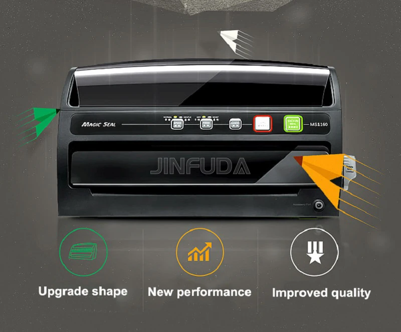 

Hot Selling Automatic Vacuum Food Sealers Household Vacuum Preservation Machine Electric Vacuum Sealer