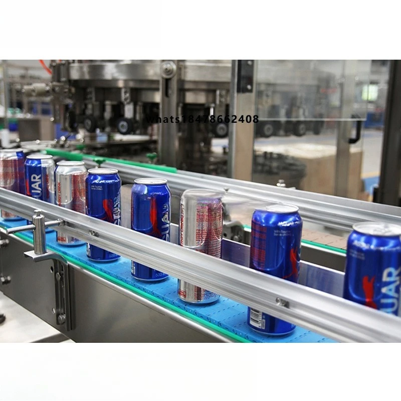 Automatic Complete Carbonated Beer Aluminum Can Making Processing Machine Liquid Canning Filling Sealing Line Plant