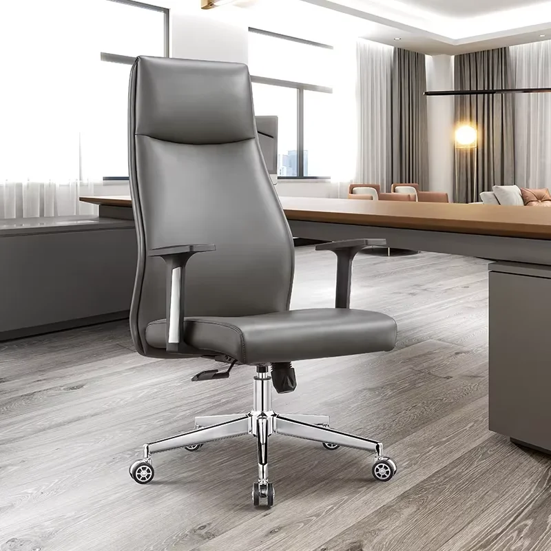 Waterproof Executive Office Chair Fancy High Back Ergonomic Mobile Office Chairs Comfy Nordic Modern Chaise De Bureaux Furniture