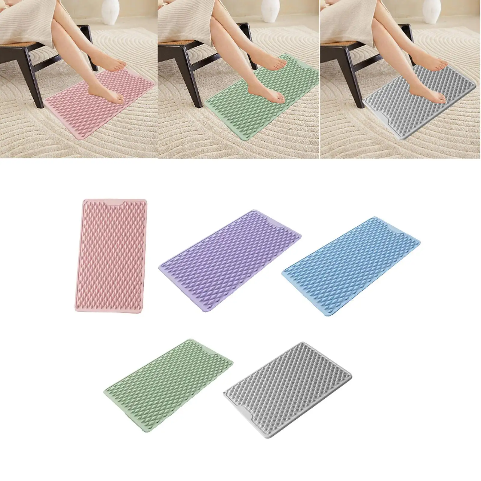 

Foot Massager Foot Reflexology Massage Mats Pressure Point Pad Acupressure Mat Press Pad for Fitness Living Room