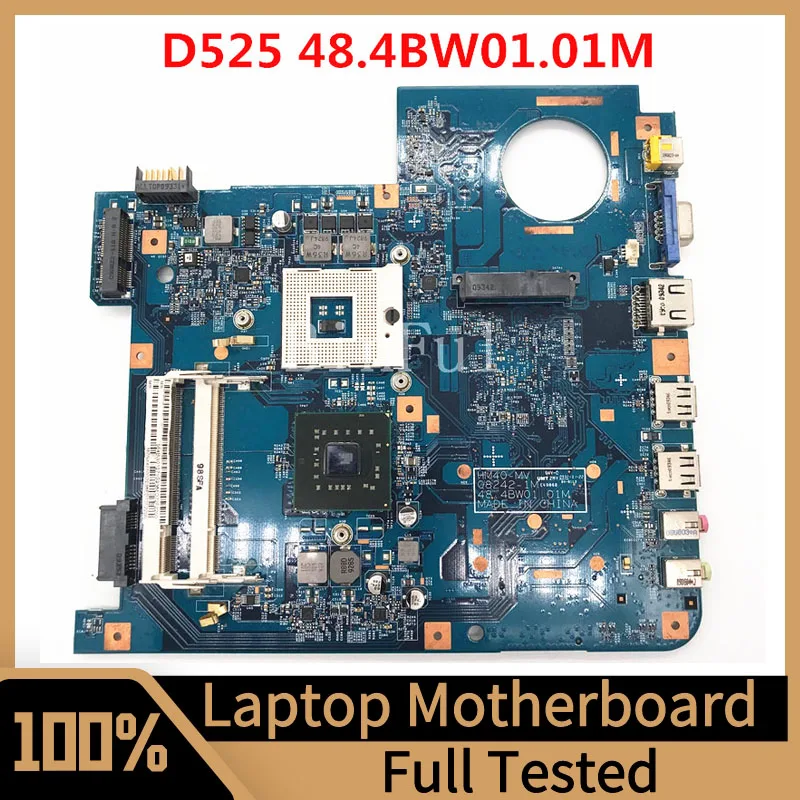 

48.4BW01.01M Mainboard For ACER Aspire D525 D725 4732Z Laptop Motherboard HM40-MV 08242-1M GL40 100% Full Tested Working Well