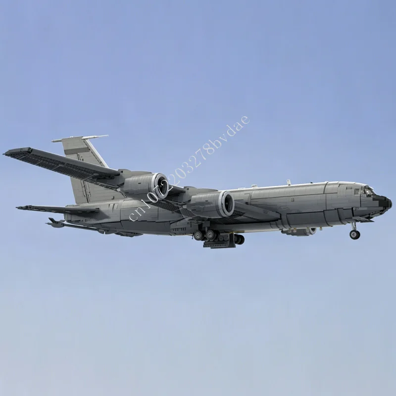 5784PCS MOC Custom Puzzle Boeing KC135 Stratotanker Model DIY Assembled  Aircraft Educational Creative Technology Adult Toy Gift