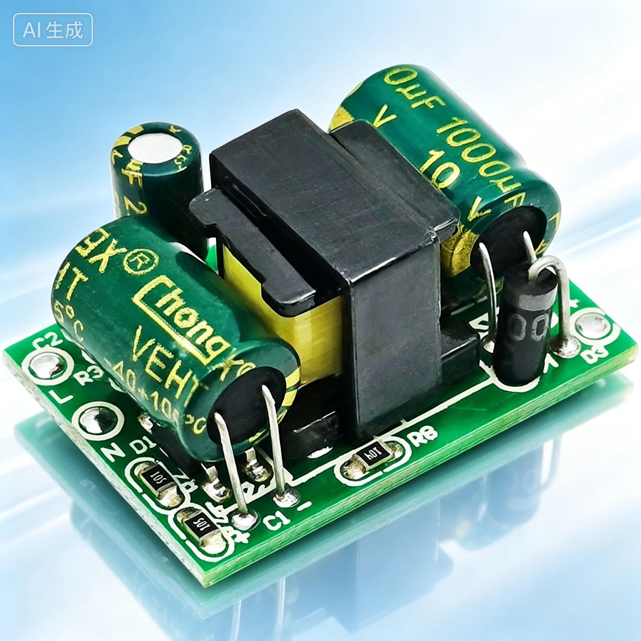 Power Supply Module for Precision 5V 700mA Isolated Switching Power Board, 3.5W AC-DC Step Down AC220V to DC5V  5pcs